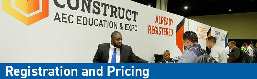 Registration and Pricing